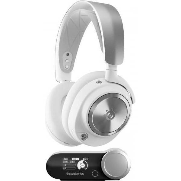 Наушники с микрофоном SteelSeries Arctis Nova Pro Wireless P White (61526)