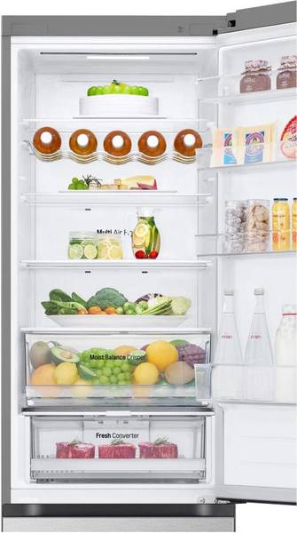 Холодильник з морозильною камерою LG GW-B509FAFW