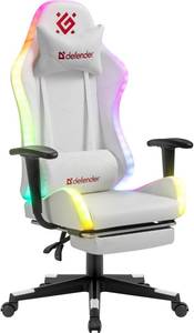 Комп'ютерне крісло для геймера Defender Watcher RGB white (64336) Комп'ютерне крісло для геймера Defender Watcher RGB white (64336)