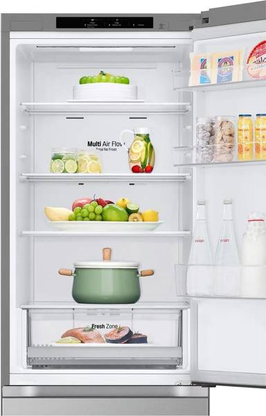 Холодильник з морозильною камерою LG GW-B459FNLW