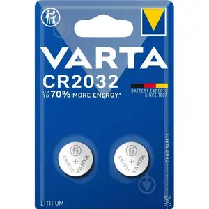 Батарейка Varta CR-2032 bat(3B) Lithium 2шт (06032101402)