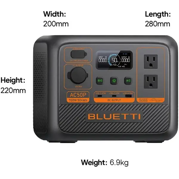 Зарядна станція BLUETTI AC50P