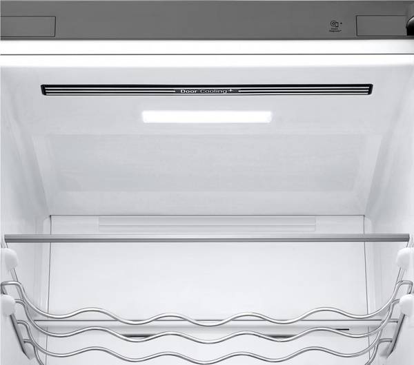 Холодильник з морозильною камерою LG GC-B509FNMW