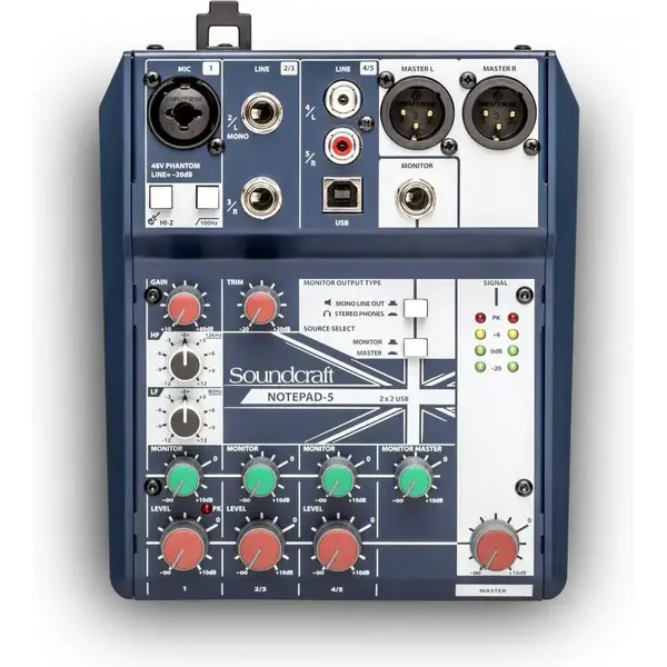 Мікшерний пульт Soundcraft Notepad-5 (5085980)