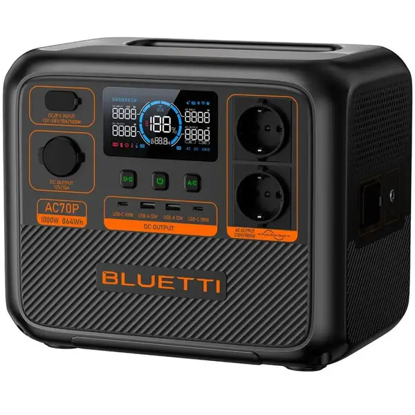 Зарядна станція BLUETTI AC70P