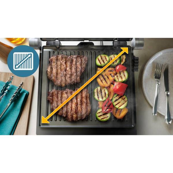 Электрогриль прижимной Philips Series 5000 HD6301/90