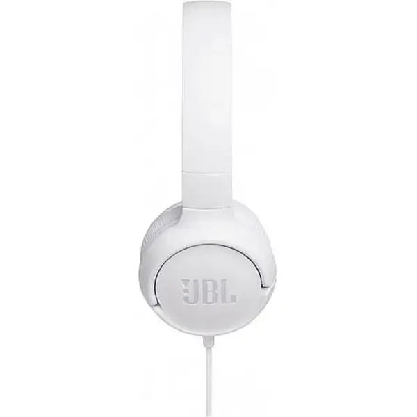 Навушники з мікрофоном JBL Tune 500 White (JBLT500WHT)