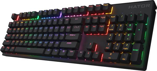 Клавіатура HATOR Icefall Mecha Wireless Rainbow (HTK204UA)