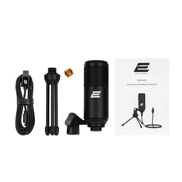 Мікрофон для ПК/ для стрімінгу, подкастів 2E MPC010 (2E-MPC010)