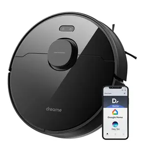 Робот-пилосос з вологим прибиранням Dreame D9 MAX Black (RLD33GA-Bl)