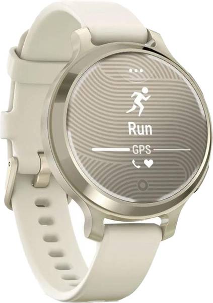 Смарт-годинник Garmin Lily 2 Active Lunar Gold with Bone Silicone Band (010-02891-00/50)