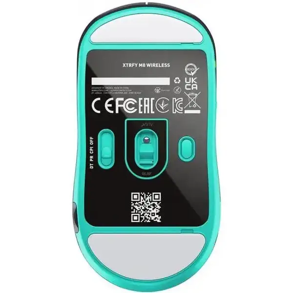 Миша Xtrfy M8 Wireless Black (M8W-RGB-BLACK)