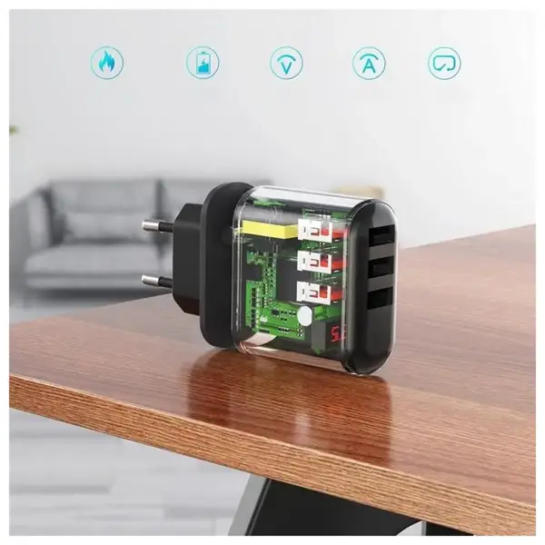 Мережевий зарядний пристрій Choetech Q5009-EU