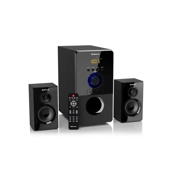 Мультимедійна акустика REAL-EL M-555 Black