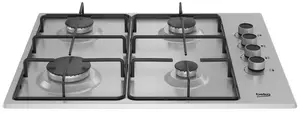 Варильна поверхня газова Beko HIGG 64123 SX Варильна поверхня газова Beko HIGG 64123 SX