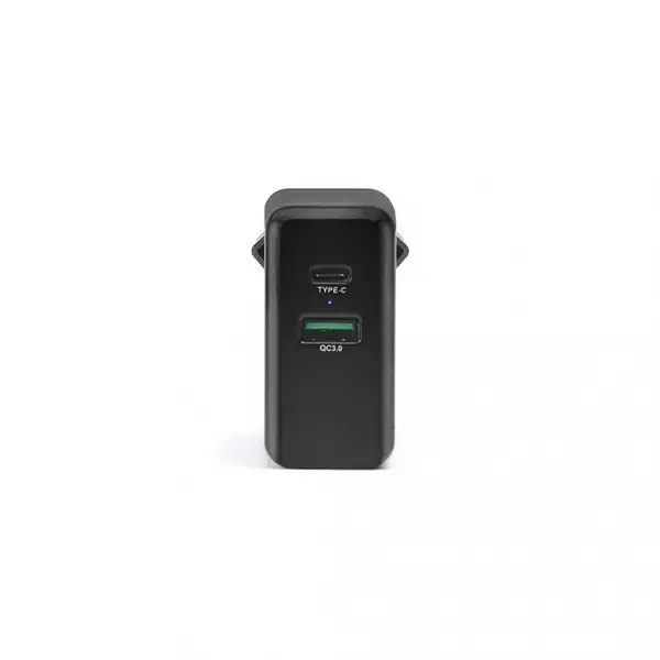 Мережевий зарядний пристрій REAL-EL CH-350 Black (EL123160017)