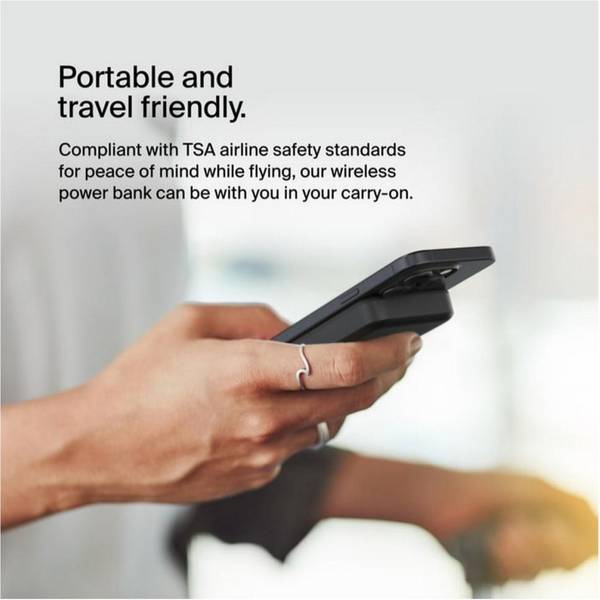 Зовнішній акумулятор (павербанк) Belkin BoostCharge Pro 8K 8000mAh 15W Black (BPD007BTBK)