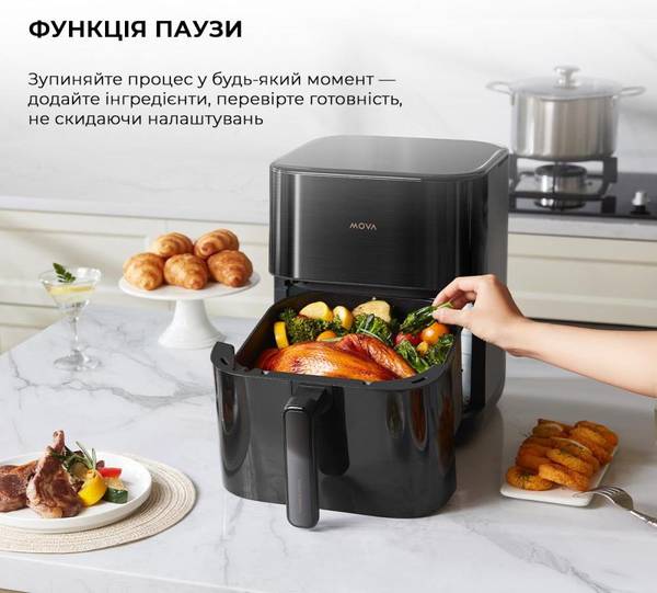 Мультипечь MOVA FD10 Pro Black (VFF12A-BL)