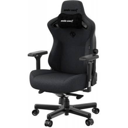 Комп'ютерне крісло для геймера Anda Seat Kaiser 3 XL Dark Gray Linen Fabric (AD12YDC-XL-01-GB-CF)