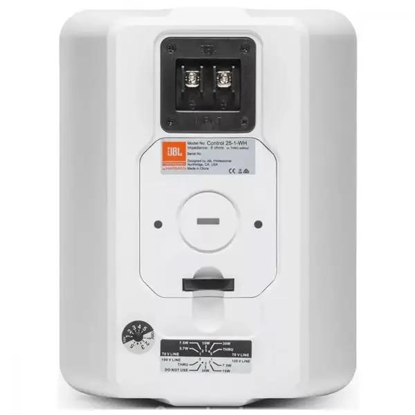 Трансляційна акустична система JBL Control 25-1 White