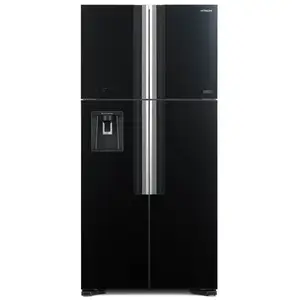 Холодильник з морозильною камерою Hitachi R-W660PUC7GBK