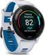 Смарт-годинник Garmin Forerunner 265 Black Bezel w. Whitestone Case and Whitestone/Tidal Blue S. Band (010-02810-51)