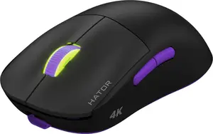 Миша HATOR Quasar 2 Ultra 4K Wireless Black/Lilac (HTM570BL) Миша HATOR Quasar 2 Ultra 4K Wireless Black/Lilac (HTM570BL)