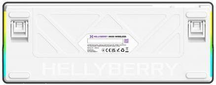 Клавіатура HATOR Hellyberry HK60 wireless White-Violet