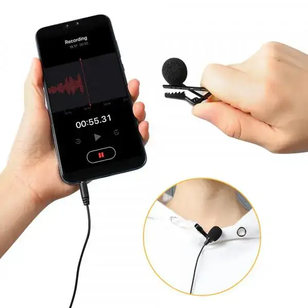 Мікрофон петличний 2E AU-100 (2E-ML010)