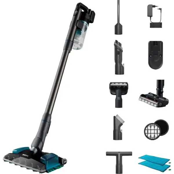 Вертикальний + ручний пилосос (2в1) Philips 8000 Series Aqua Plus XC8057/01