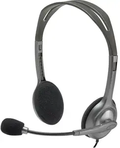 Компьютерная гарнитура Logitech H111 Stereo (981-000593) Компьютерная гарнитура Logitech H111 Stereo (981-000593)