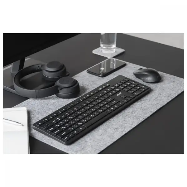 Клавіатура 2E KS260 WL Black (2E-KS260WB)