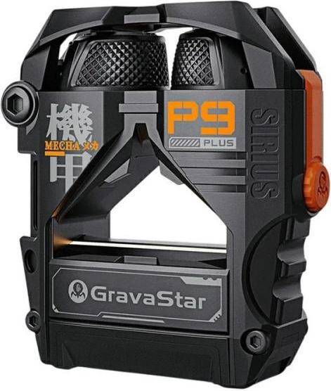 Навушники TWS Gravastar Sirius Plus BT 5.3 Black (GSP9PLUS_BLK)
