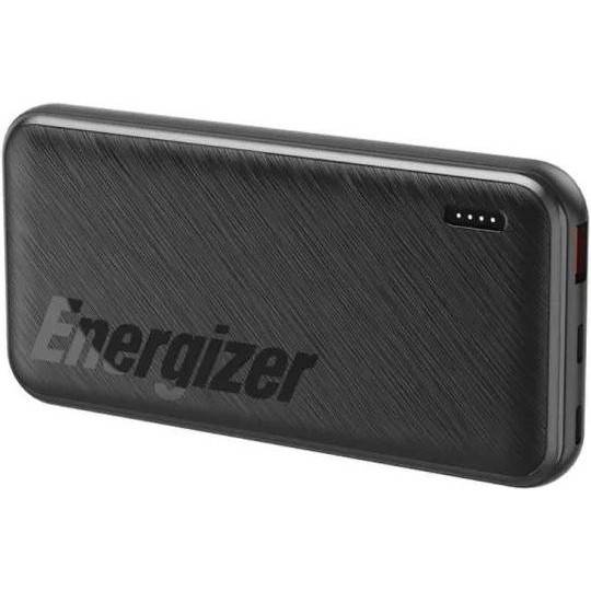 Зовнішній акумулятор (павербанк) Energizer 10000mAh 22.5W Black (UE10055PQ)
