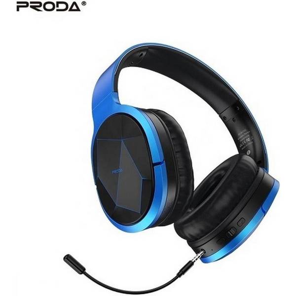 Навушники з мікрофоном Proda PD-BH200 Maiku Dark Grey (6971278725534)