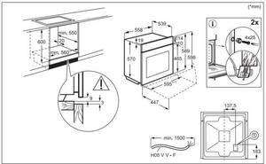 Духовка електрична Electrolux LOH3H00BK Духовка електрична Electrolux LOH3H00BK