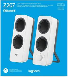 Мультимедійна акустика Logitech Z207 White (980-001292) Мультимедійна акустика Logitech Z207 White (980-001292)