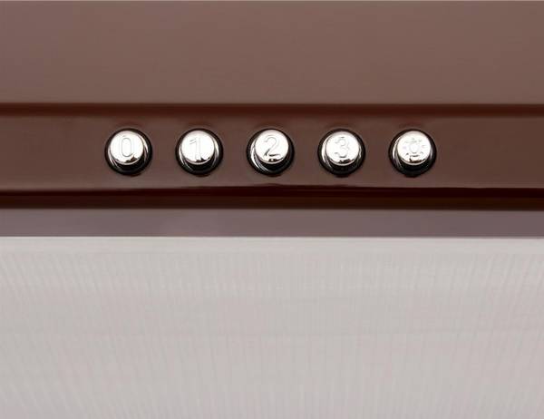 Витяжка пласка Jantar ST I LED 50 BR