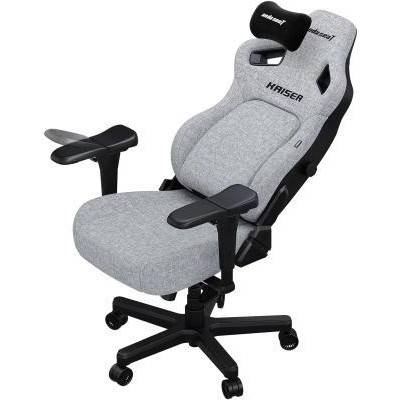Кресло для геймера Anda Seat Kaiser 4 XL Gray Linen Fabric (AD12YDDC-XLL-20-G-CF)