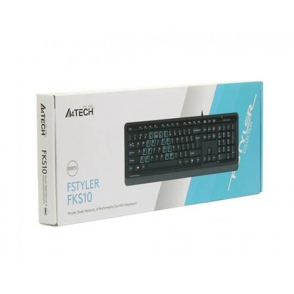 Клавіатура A4Tech Fstyler FKS10 Grey