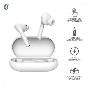 Навушники TWS Trust Nika Touch True Wireless Mic White (23705)