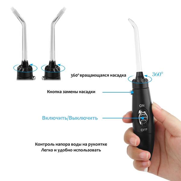 Ирригатор Pecham Professional Black