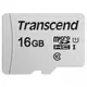 Карта памяти Transcend 16 GB microSDHC UHS-I 300S+SD Adapter TS16GUSD300S-A