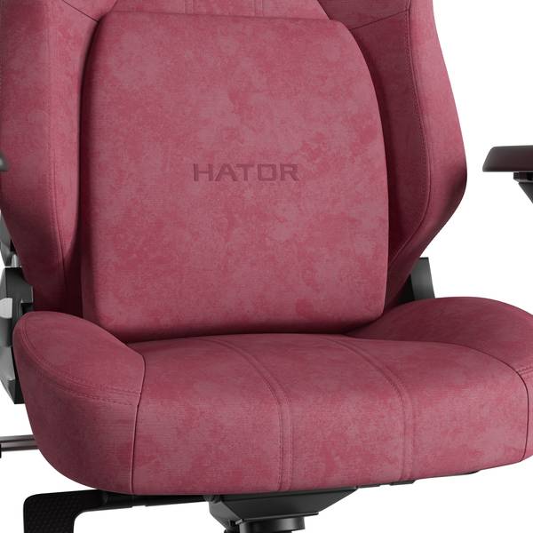 Комп'ютерне крісло для геймера HATOR Arc 3 L Velour Orchid Pink (HTC3444L)