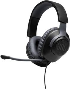 Навушники з мікрофоном JBL Quantum 100 Black (JBLQUANTUM100BLK)