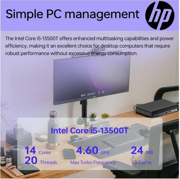 Неттоп HP Pro 400-G9 Mini (884V0EA)