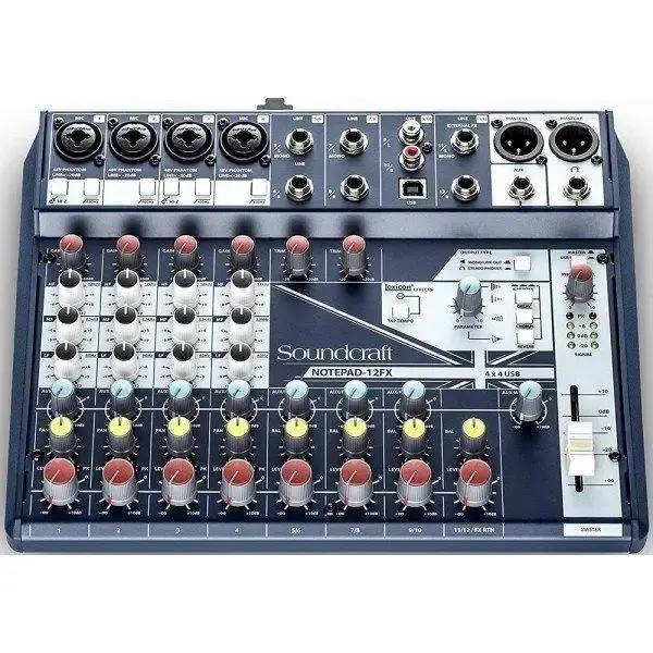 Мікшерний пульт Soundcraft Notepad-12FX (5085985)