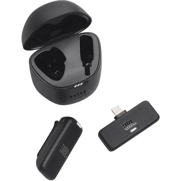 Мікрофон для iPhone JBL Quantum Stream Wireless Lightning (JBLSTRMWLLGHTBLK)