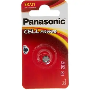 Батарейка Panasonic SR721 bat(1.55B) Silver Oxide 1шт (SR-721EL/1B)