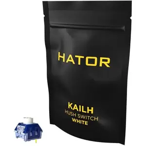 Перемикач для клавіатури HATOR Hotswap Switch Kailh Hush White (HTS-107)